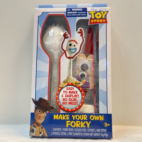 Toy Story Disney Pixar 4 Make Your Own Forky Kids Activity Craft - Picture 3 of 6